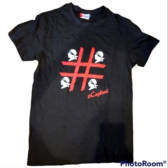 NWOT Cagliari Football Club Shirt, size S - Picture 2 of 5